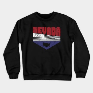 Retro Vintage Nevada USA Crewneck Sweatshirt